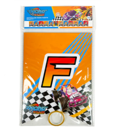 Banderín Feliz Cumpleaños Racing Wheels