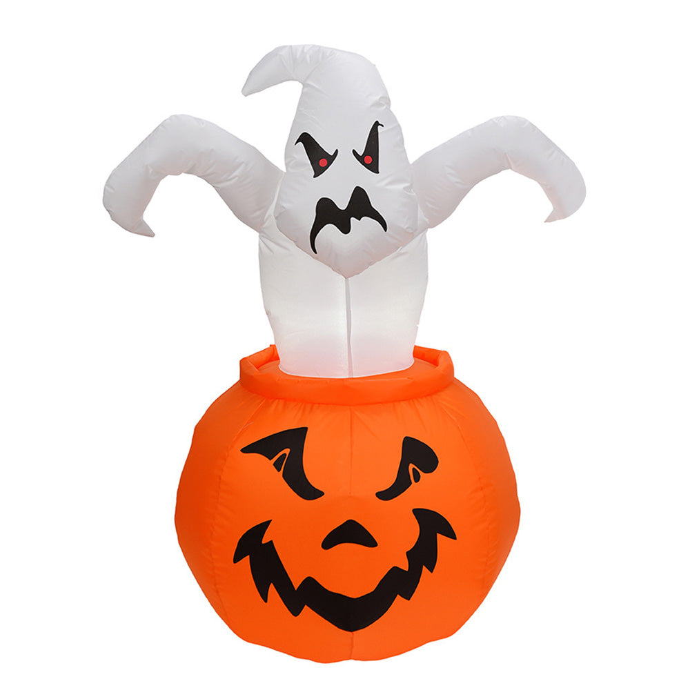 Inflable De Halloween Fantasma Calabaza - 1.8Mts