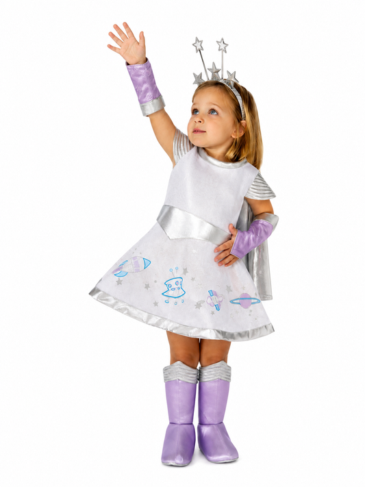 DISFRAZ ASTRONAUTA NIÑA
