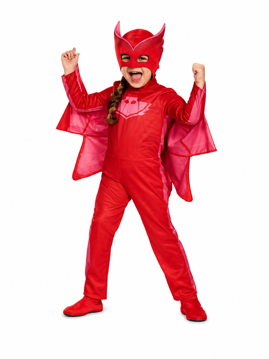 DISFRAZ OWLETTE DE HEROES EN PIJAMA NIÑA