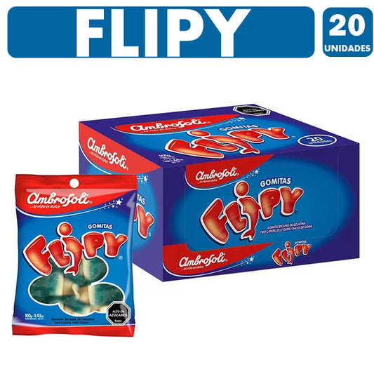 GOMITAS FLIPY 20UN AMBROSOLI