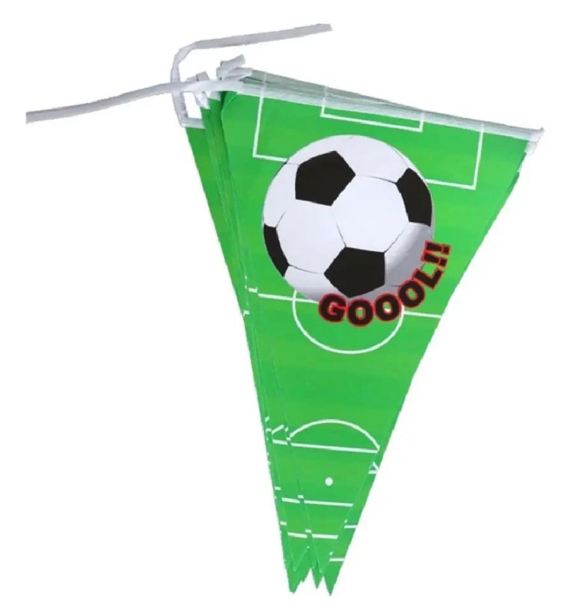 Banderín Triangular Fútbol