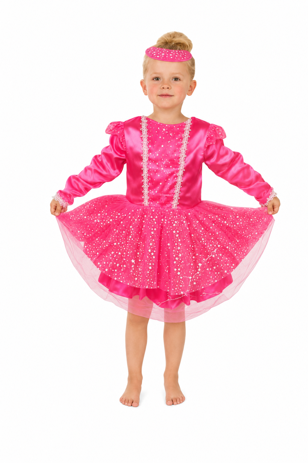 DISFRAZ PRINCESITA ROSA NIÑA