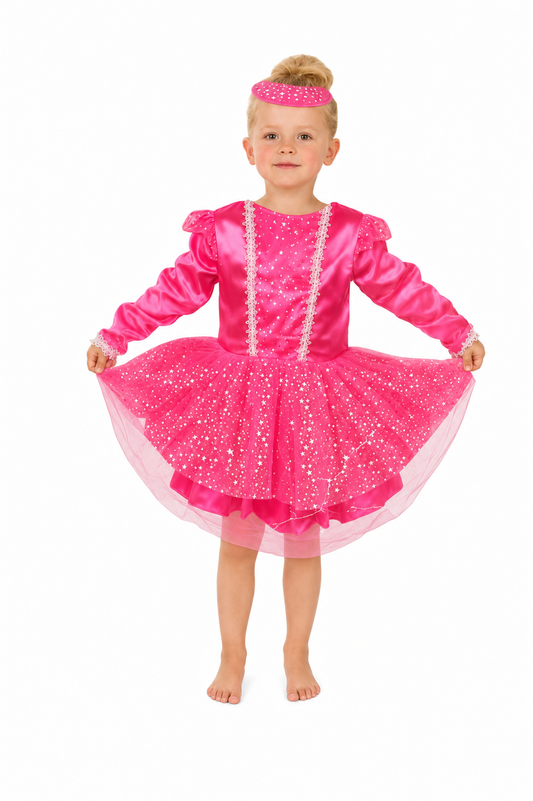 DISFRAZ PRINCESITA ROSA NIÑA