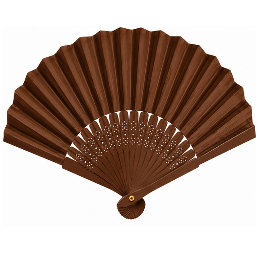 ABANICO MARRON