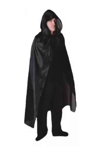 Capucha Negra Adulto - Disfraces