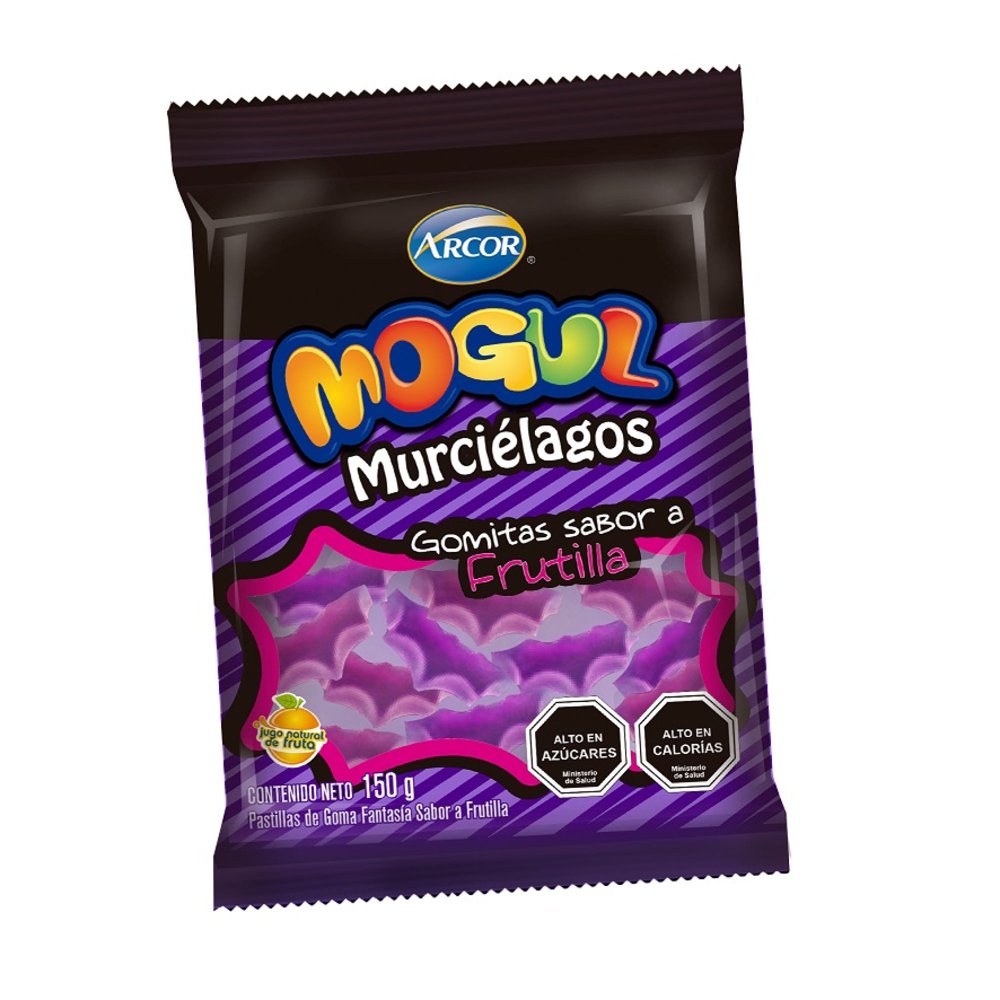 Gomitas Murciélago Mogul Arcor Halloween 150 g