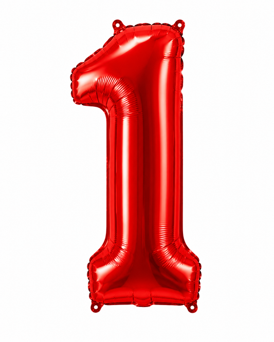 GLOBO NUMERO 1 DE 32"