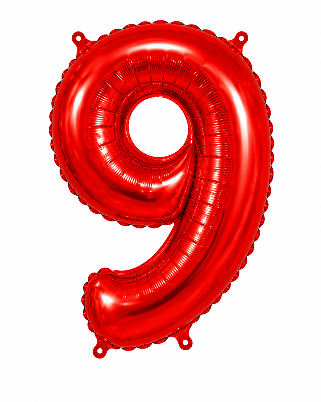 GLOBO DE NUMERO 9 32"