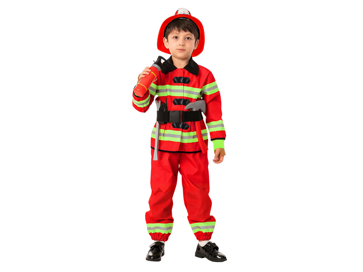 Disfraz Bombero Niño - Don Cotillón