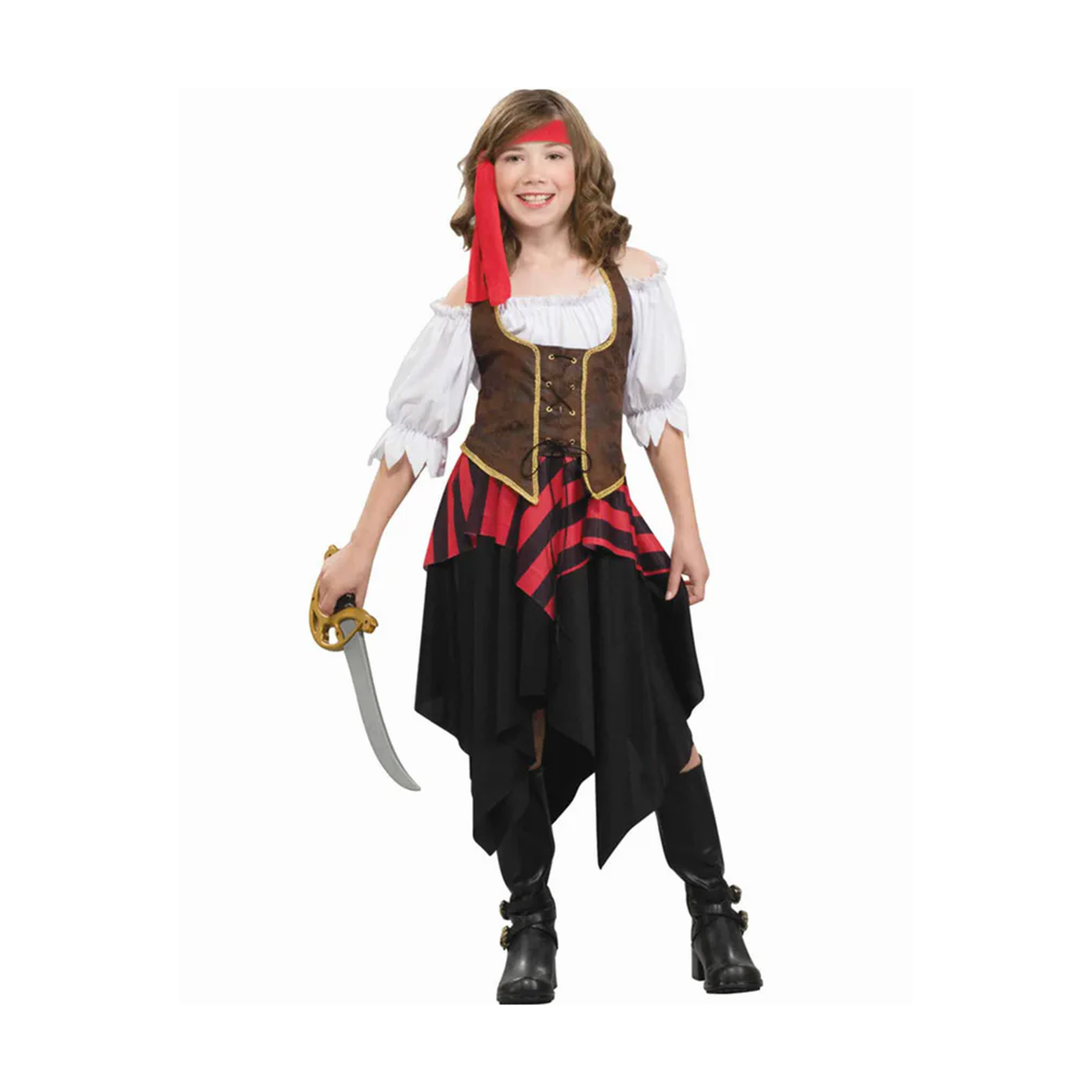 Disfraz Bucanera Pirata Niña