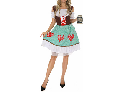 Disfraz Cervecera Oktoberfest Mujer