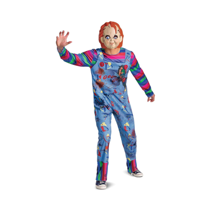 Disfraz Chucky Deluxe Hombre - Don Cotillón