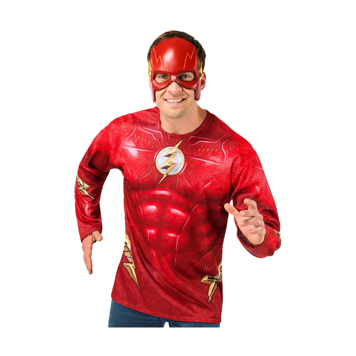 Disfraz Flash Musculoso Hombre