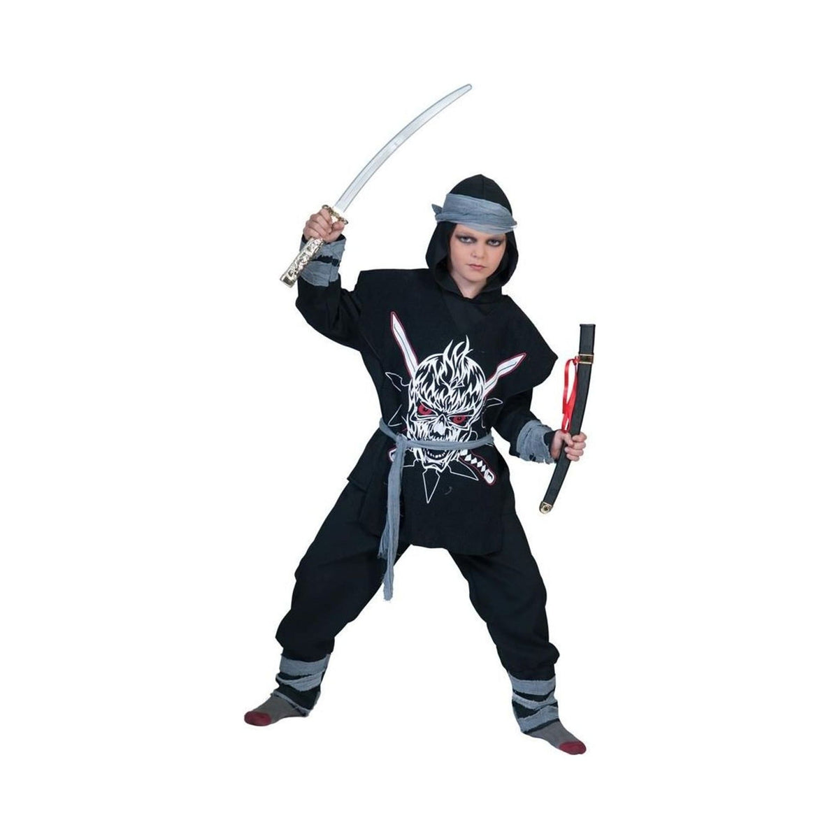 Disfraz Ninja Fuma Infantil - Don Cotillón