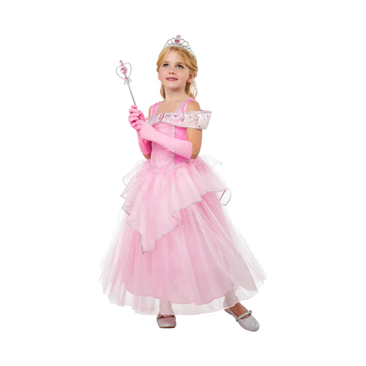 Disfraz Princesa Rosada Pastel Niña