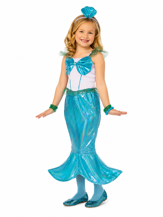 DISFRAZ DE SIRENITA NIÑA