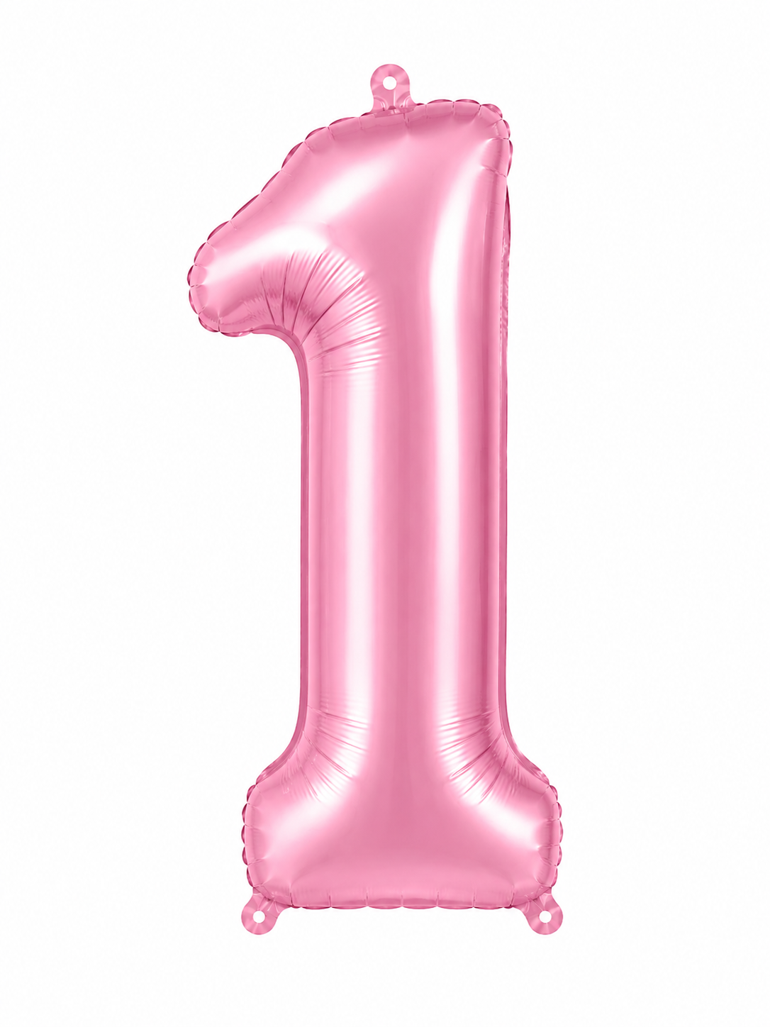 NUMERO DE GLOBO 1 ROSADO 32"