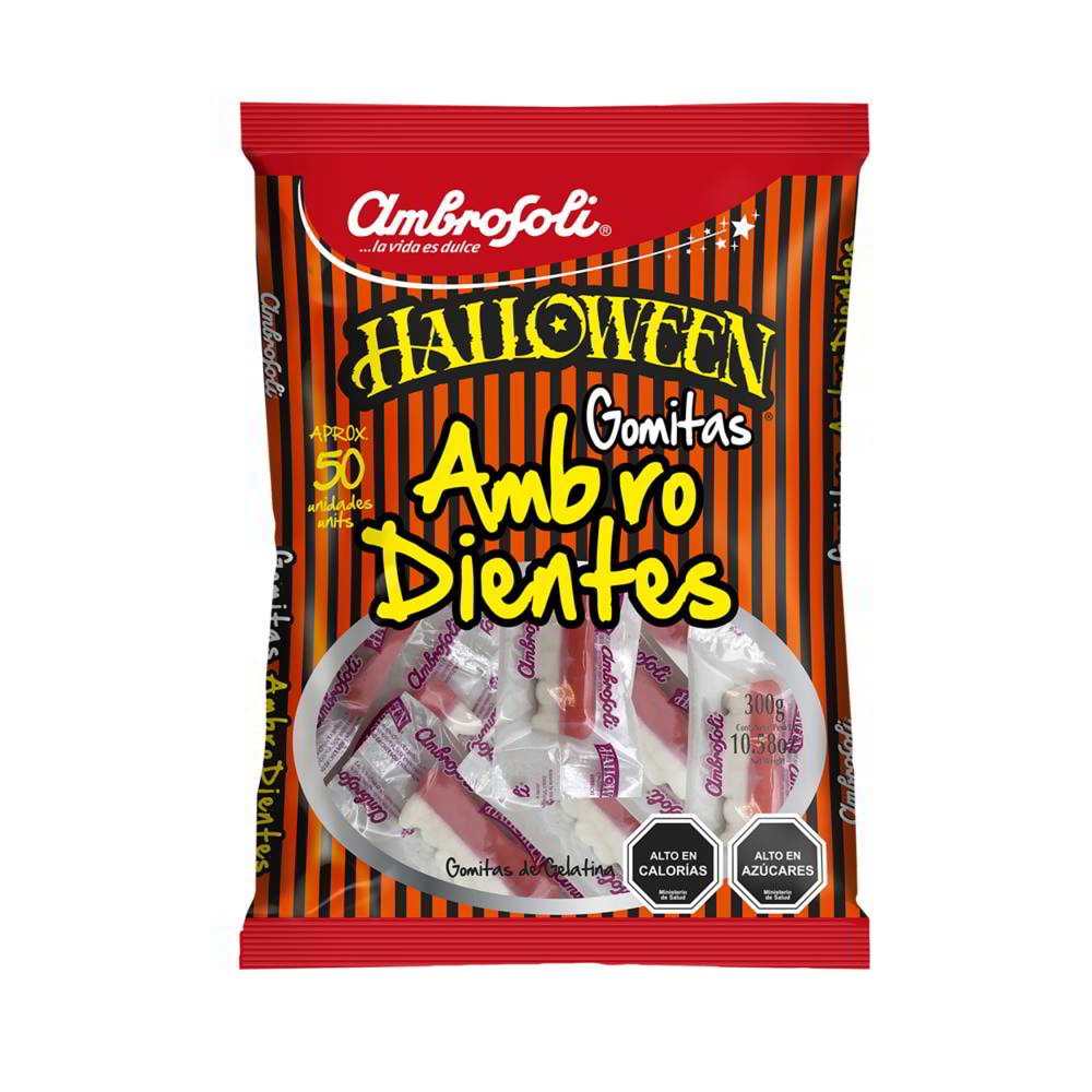 Gomitas Dientes Halloween Ambrosoli