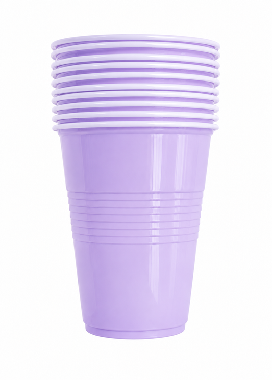 VASO LILA 450ML X10UNI