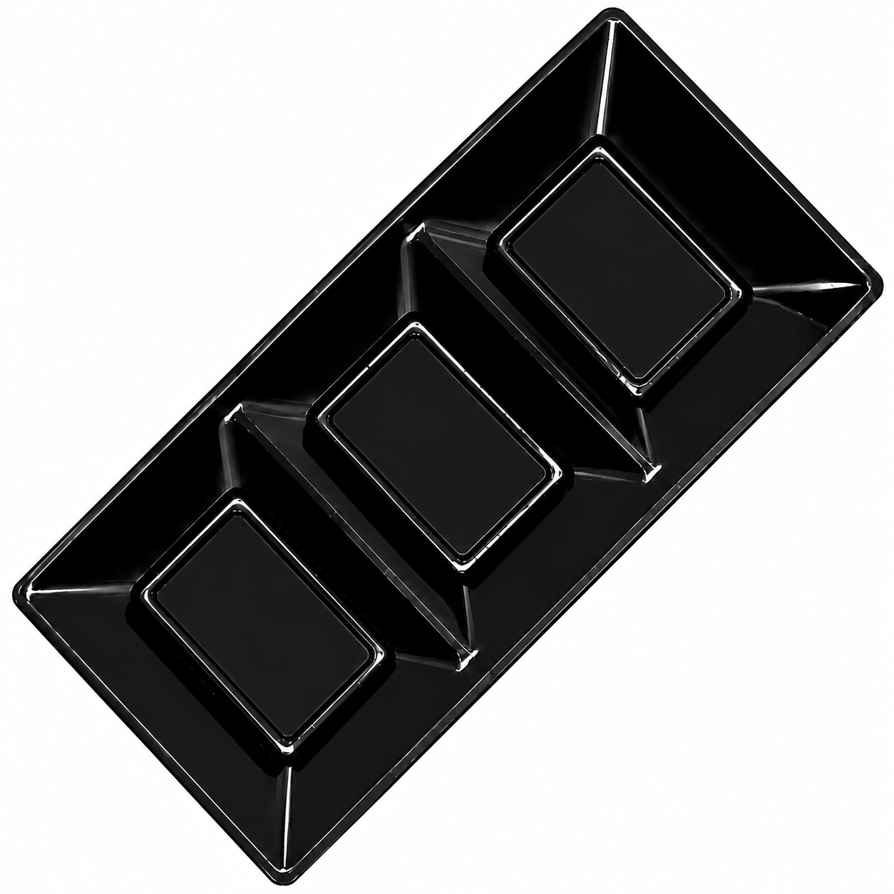Bandejas 3 divisiones x3 uni COLOR A CELECCIONAR