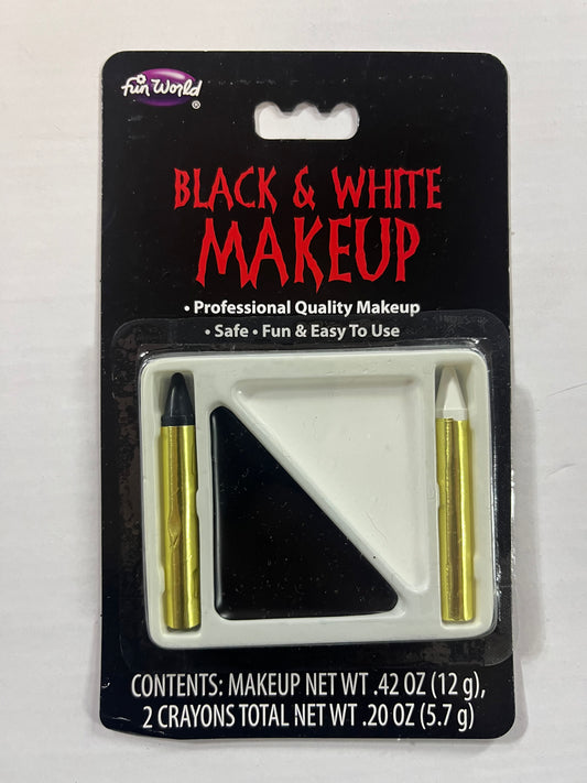 Maquillaje profesional premium blanco y negro