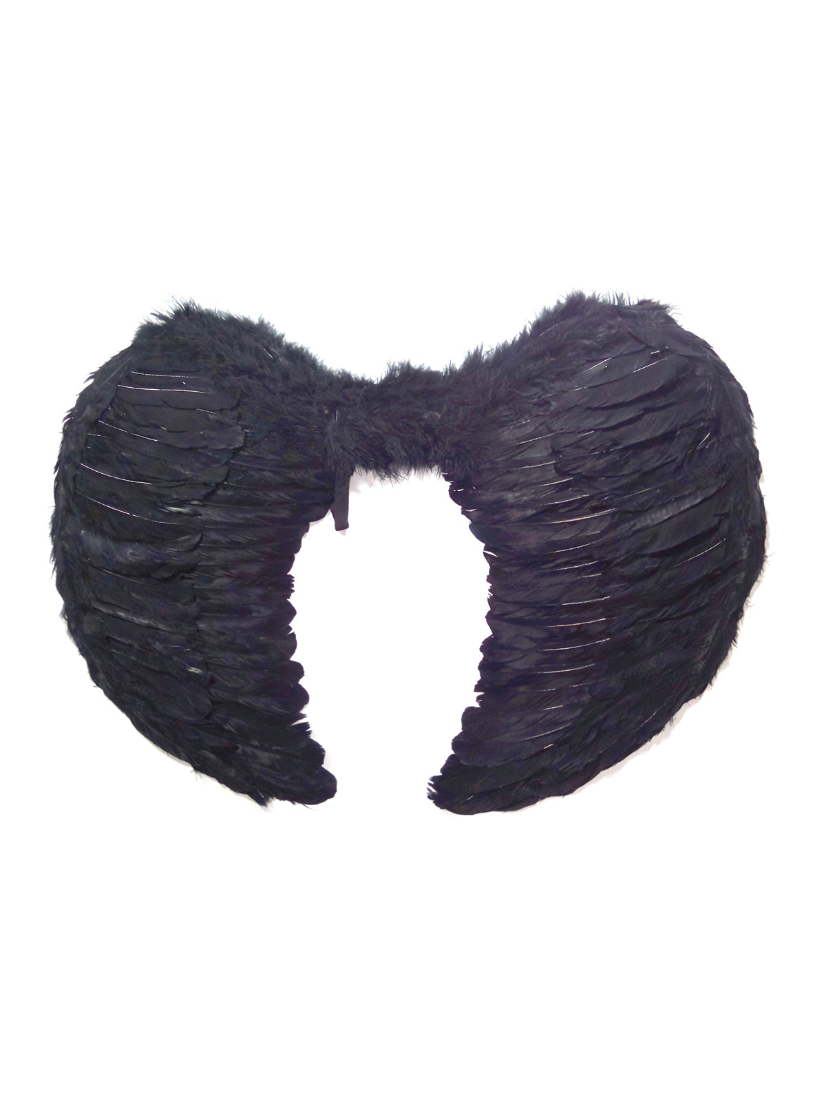Alas Angel Pluma Negro 80X60 Cm - Don Cotillon