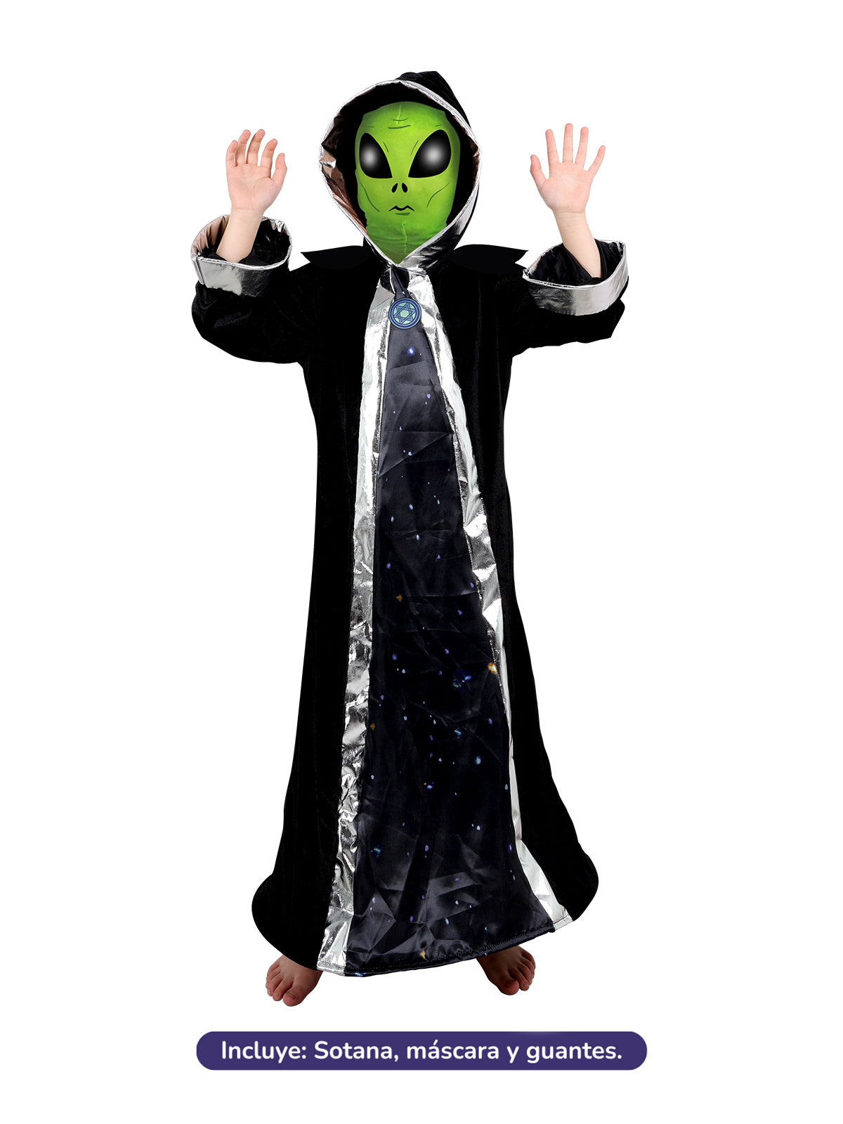 Traje Alien 7-9 - Don Cotillón