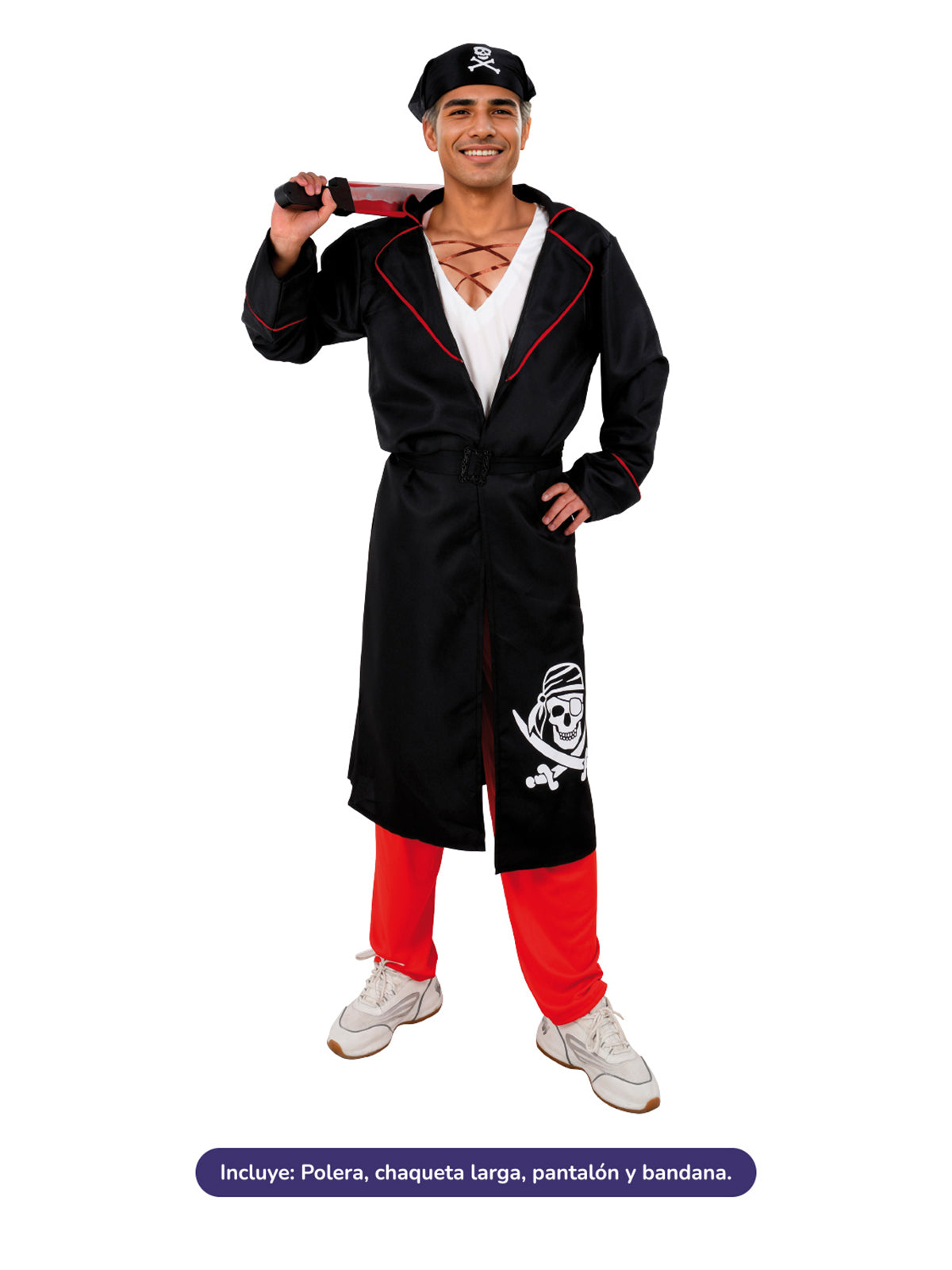 Traje Pirata S - Don Cotillon