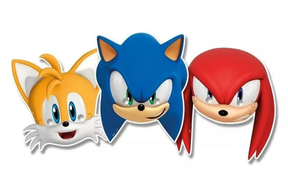 Mascara 6 personajes SONIC