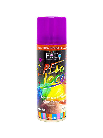 Pintura pelo spray morada