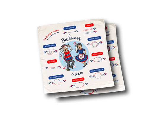 Pañuelo De Cueca 35X35Cm