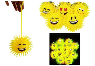 Squishy Yoyo Emoji Con Luz Sensorial Antiestres