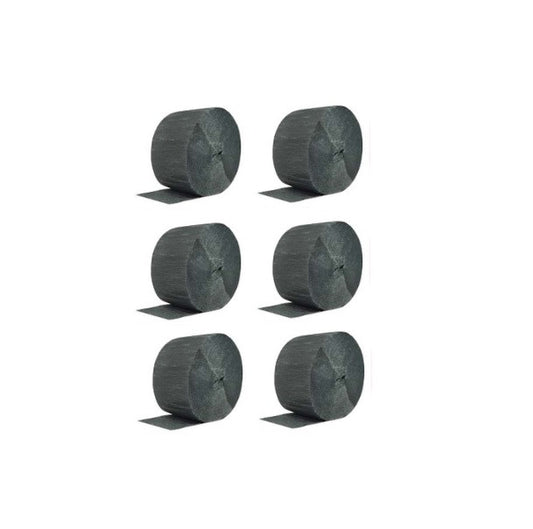 Festón Negro x6