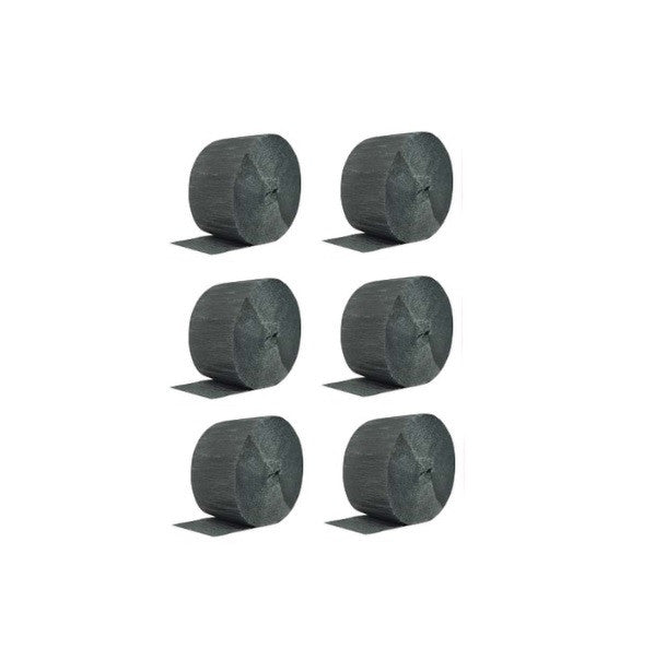 Festón Negro x6