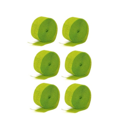 Festón verde Claro x6