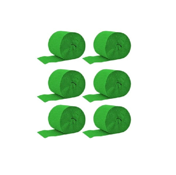 Festón verde Oscuro x6