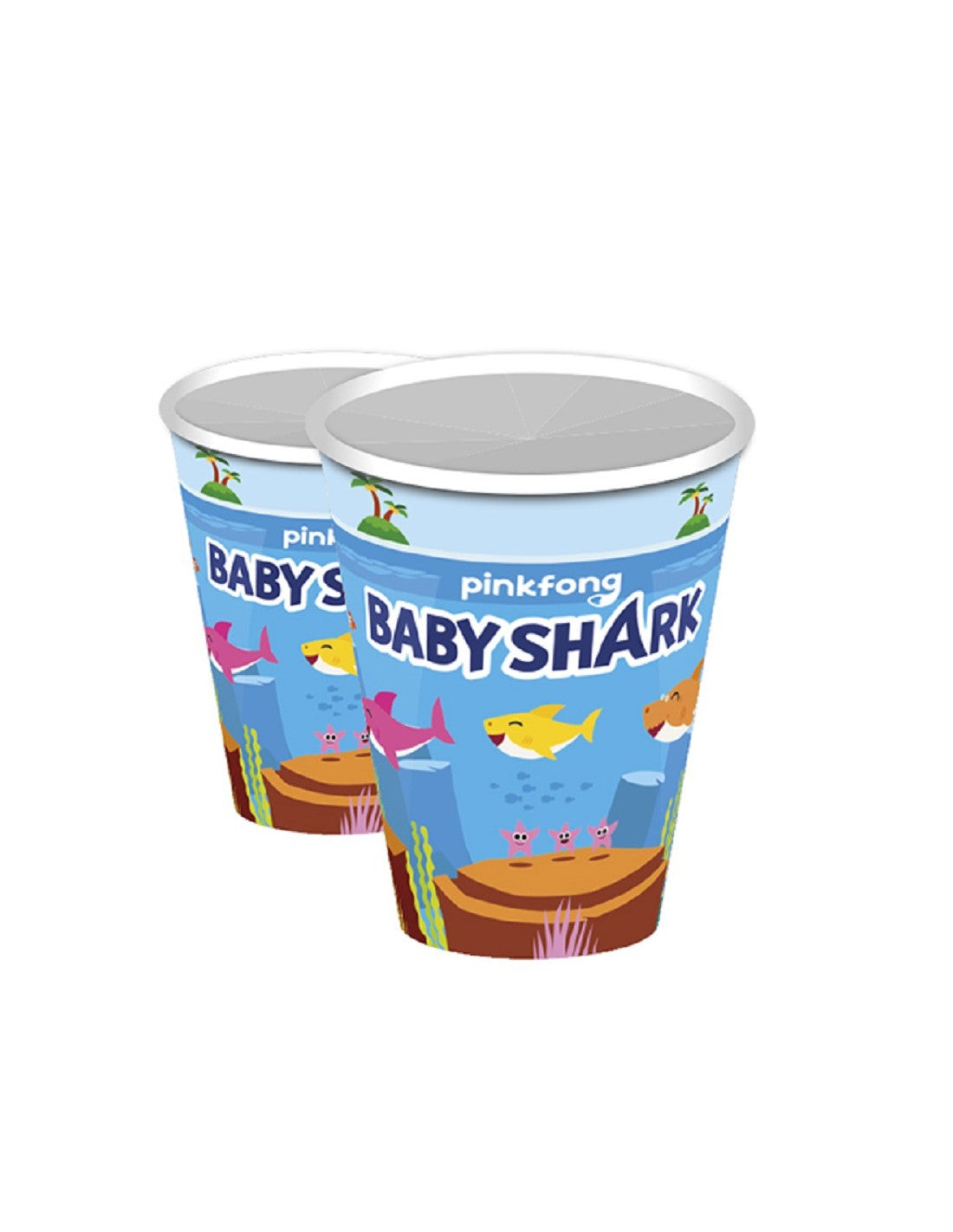 Vasos Baby Shark