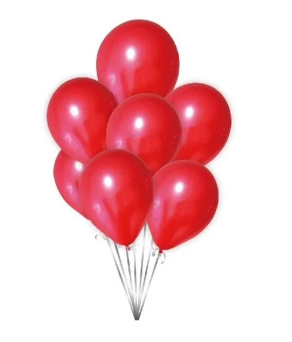 Globo Latex 25 unidades R9 Rojo - Globos