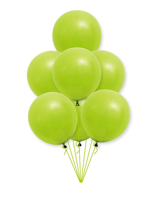 Globo Látex 50 Unidades R9 Verde Lima