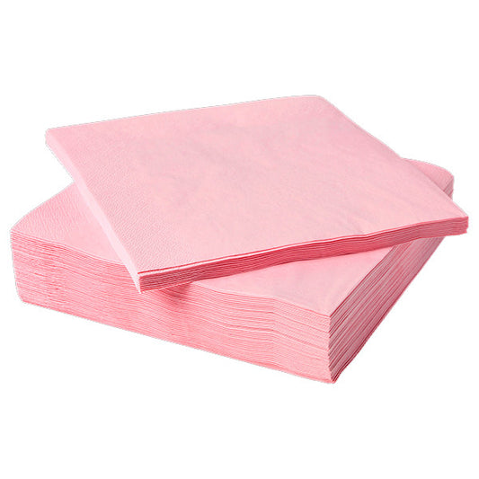 Servilletas rosadas x 20 unidades