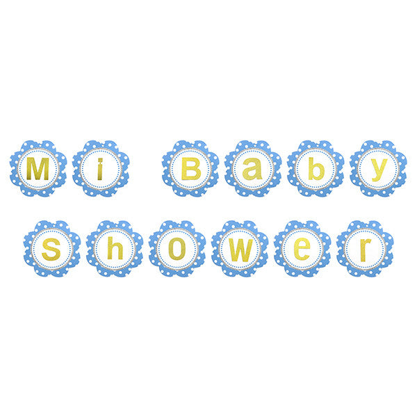 Banner Mi Baby Shower Niño