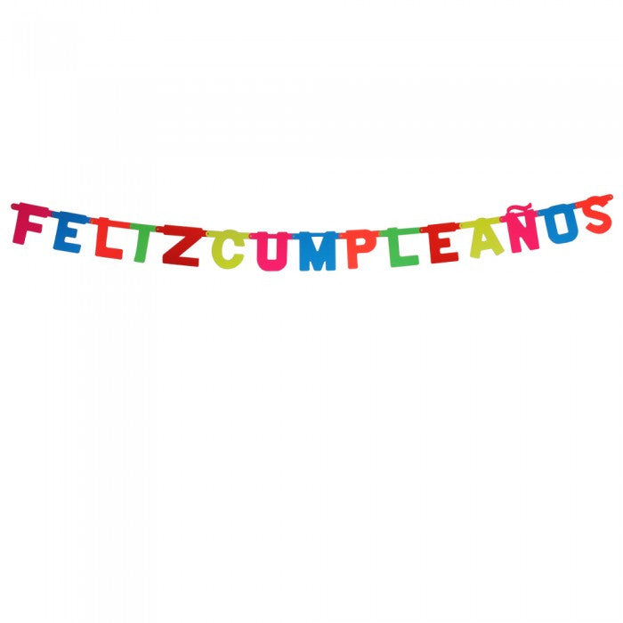 Banner Feliz Cumpleaños Flúor