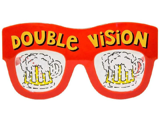 Lente cervezas double vision - Cotillón