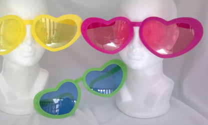 Anteojos Jumbo Corazon Fluor