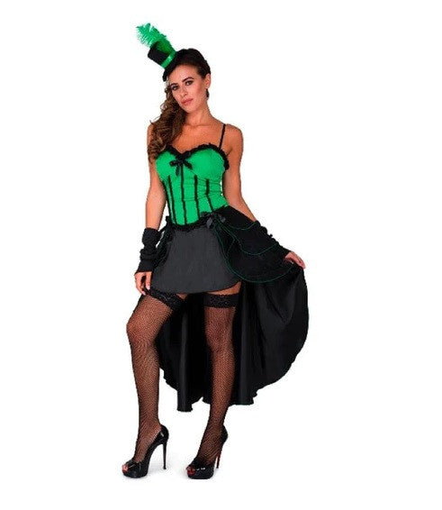 Disfraz Moulin Rouge Verde