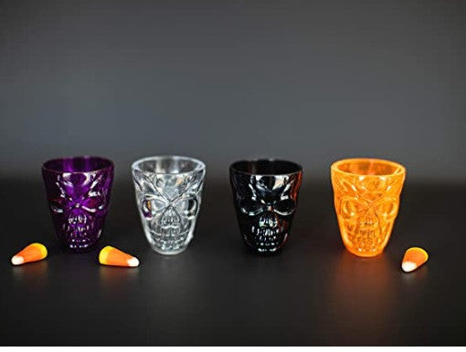 Vasos Shot Halloween x 4 unidades