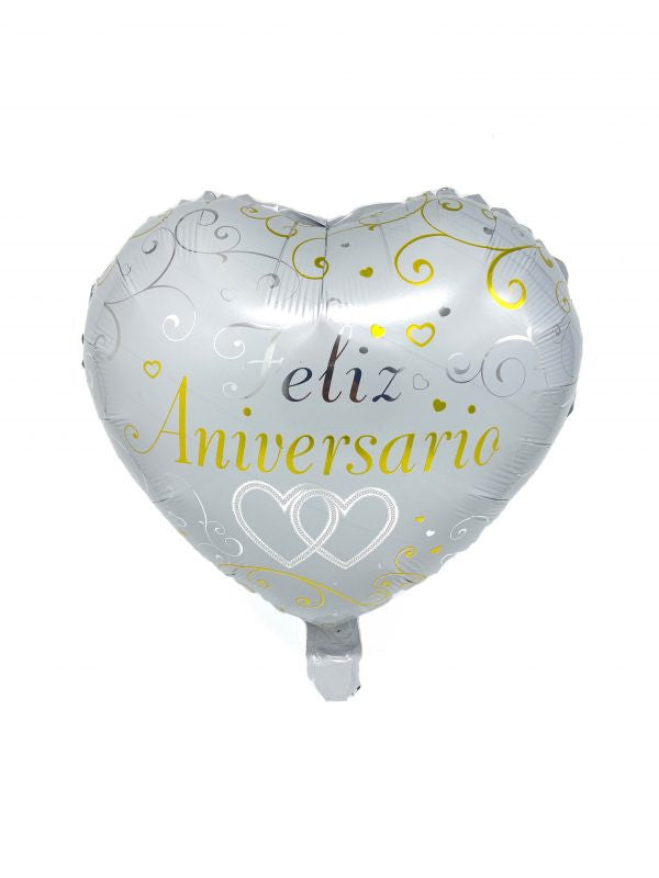 Globo Metalizado Feliz Aniversario