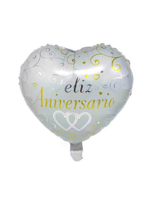 Globo Metalizado Feliz Aniversario