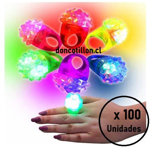 Pack 100 Anillos Led